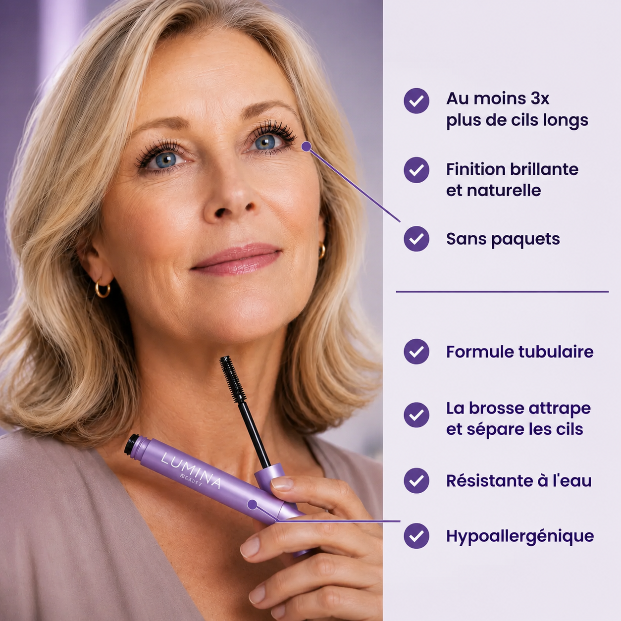Mascara Lumina - Pour cils matures - (Ironeye 2.0)